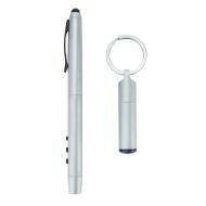 Wskaźnik laserowy 4 w 1, długopis, touch pen