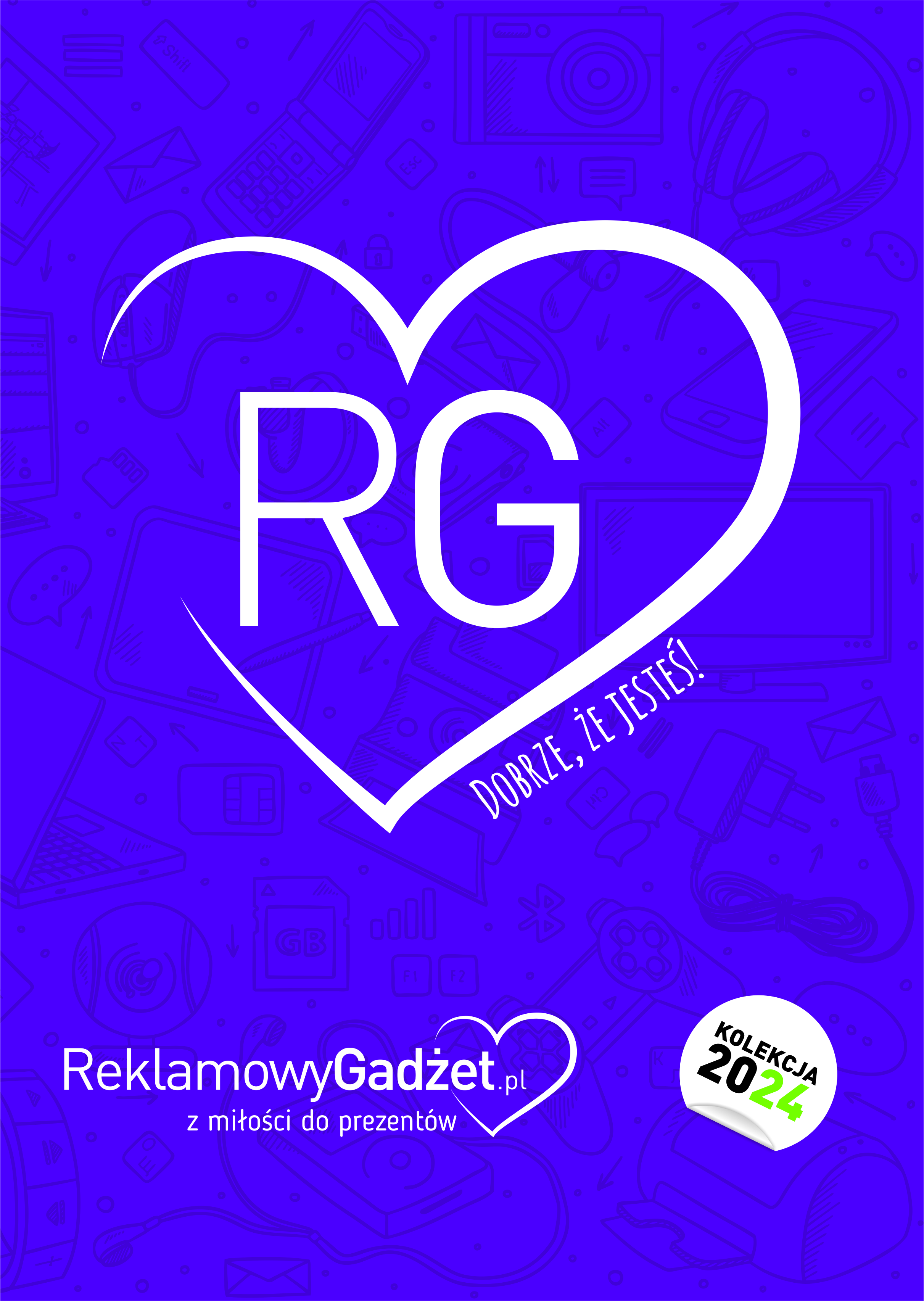 Katalog 2023 gadżetów reklamowych online ReklamowyGadzet fioletowy m-collection