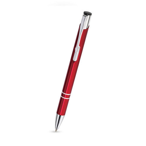 czerwony długopis