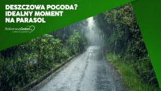 Deszczowa pogoda? Idealny moment na parasol z firmowym nadrukiem