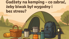 Gadżety na kemping – co zabrać, żeby biwak był wygodny i bez stresu?