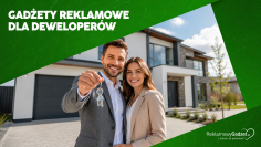 Gadżety reklamowe dla deweloperów i biur nieruchomości – co wręczyć klientom przy odbiorze mieszkani