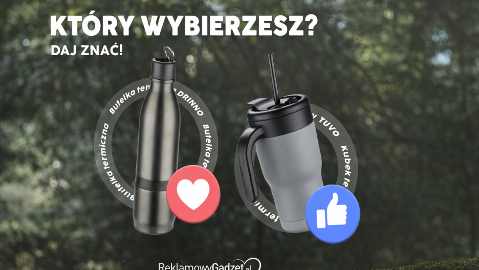 Kubek termiczny czy butelka termiczna z logo? Porównanie dwóch skutecznych gadżetów reklamowych dla