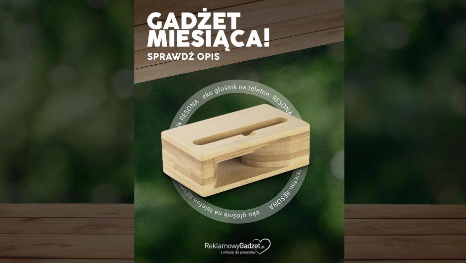 Stojak Eko głośnik na telefon Resona-Gadżet miesiąca
