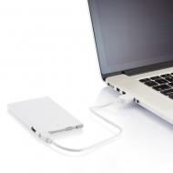 Power bank 2500 mAh, zintegrowany kabel