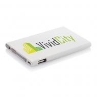 Power bank 2500 mAh, zintegrowany kabel
