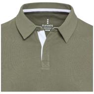 Clyde unisex organic rugby polo sweatshirt