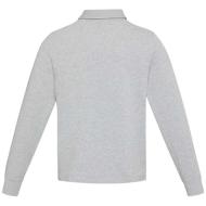 Clyde unisex organic rugby polo sweatshirt