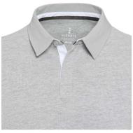 Clyde unisex organic rugby polo sweatshirt