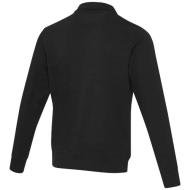 Tin sweter unisex Aware™ z materiałów z recyklingu z zamkiem błyskawicznym na 1/4 długości