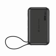 Ładowarka 2 w 1, poder bank do laptopa 10000 mAh, 65W Eureka