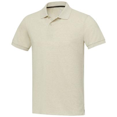 Emerald koszulka polo unisex z recyklingu z krótkim rękawem
