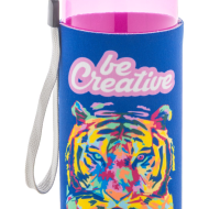 Butelka RPET z personalizowanym etui – Pemba Creative (500 ml)
