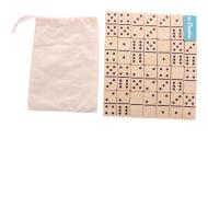 Maltese Domino – zestaw domina z logo w drewnianym stylu
