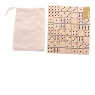 Maltese Domino – zestaw domina z logo w drewnianym stylu