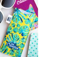 CreaFelt Sun – personalizowane etui na okulary z filcu RPET