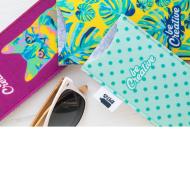 CreaFelt Sun – personalizowane etui na okulary z filcu RPET