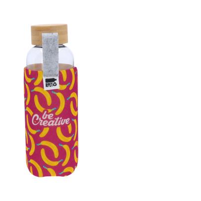 CarryFelt RPET – personalizowana butelka z etui z filcu RPET