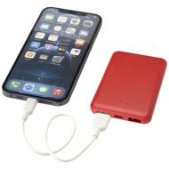 Asama powerbank o pojemności 5000 mAh Type-C z tworzyw sztucznych pochodzących z recyklingu