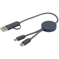 Citala kabel do synchronizacji danych i szybkiego ładowania 5 w 1 27 W o długości 30 cm z tworzyw sz