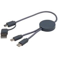 Citala kabel do synchronizacji danych i szybkiego ładowania 5 w 1 27 W o długości 30 cm z tworzyw sz