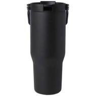 Kubek Bronx o pojemności 900 ml, z izolacją próżniową, wykonany ze recyklingowanej stali nierdzewnej