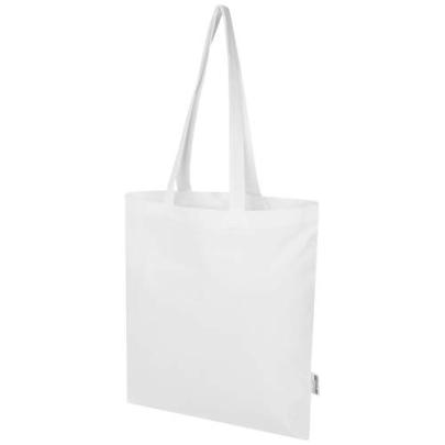 Madras Blend torba na zakupy z bawełny z recyklingu z certyfikatem GRS o gramaturze 140 g/m² i pojem