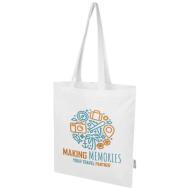 Madras Blend torba na zakupy z bawełny z recyklingu z certyfikatem GRS o gramaturze 140 g/m² i pojem