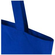 Madras Blend torba na zakupy z bawełny z recyklingu z certyfikatem GRS o gramaturze 140 g/m² i pojem