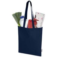 Madras Blend torba na zakupy z bawełny z recyklingu z certyfikatem GRS o gramaturze 140 g/m² i pojem