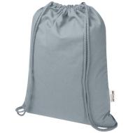 Oregon Blend torba ściągana sznurkiem z materiału materiału z recyklingu, 140 g/m², 5 l, posiadająca
