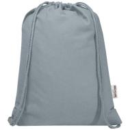 Oregon Blend torba ściągana sznurkiem z materiału materiału z recyklingu, 140 g/m², 5 l, posiadająca