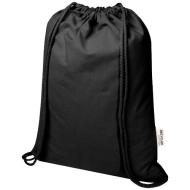 Oregon Blend torba ściągana sznurkiem z materiału materiału z recyklingu, 140 g/m², 5 l, posiadająca