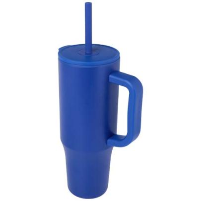 Brady izolowany kubek z certyfikatem RCS o pojemności 900 ml z silikonową słomką
