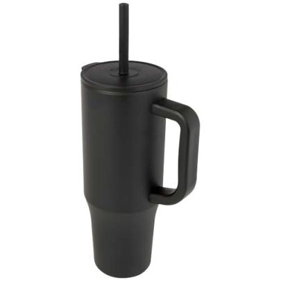 Brady izolowany kubek z certyfikatem RCS o pojemności 900 ml z silikonową słomką