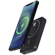 Acrab magnetyczny bezprzewodowy powerbank o pojemności 5000 mAh i mocy 15 W z technologią PD 20 W — 