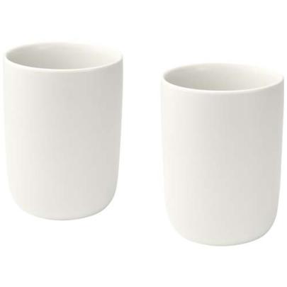 Male kubki ceramiczne o pojemności 350 ml - zestaw 2 sztuk
