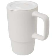 Carter kubek ceramiczny o pojemności 450 ml z plastikową pokrywką