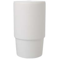 Carter kubek ceramiczny o pojemności 450 ml z plastikową pokrywką
