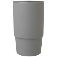 Carter kubek ceramiczny o pojemności 450 ml z plastikową pokrywką