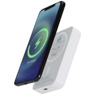 Acrab magnetyczny bezprzewodowy powerbank o pojemności 10 000 mAh i mocy 15 W z technologią 20 W PD 