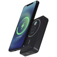 Acrab magnetyczny bezprzewodowy powerbank o pojemności 10 000 mAh i mocy 15 W z technologią 20 W PD 