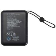 Acrux powerbank do tabletu o pojemności 10 000 mAh i mocy 35 W z wbudowanym kablem typu C - wykonany