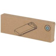 Alkes wodoodporny powerbank z karabińczykiem o pojemności 5000 mAh i mocy 12 W, wykonany z tworzyw s
