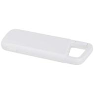 Alkes wodoodporny powerbank z karabińczykiem o pojemności 5000 mAh i mocy 12 W, wykonany z tworzyw s
