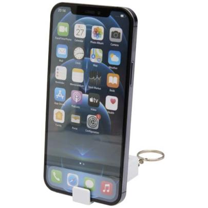 Aggia stojak na telefon z bambusa z zabawką sensoryczną z tworzyw sztucznych pochodzących z recyklin