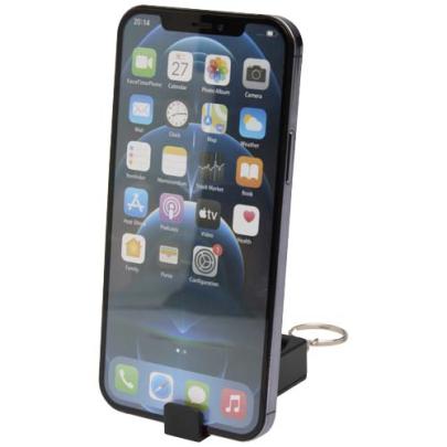 Aggia stojak na telefon z bambusa z zabawką sensoryczną z tworzyw sztucznych pochodzących z recyklin