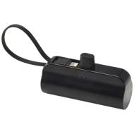 Alnair powerbank o pojemności 5000 mAh i mocy 10 W, wykonany z tworzyw sztucznych pochodzących z rec