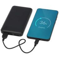 Intan powerbank o pojemności 10 000 mAh i mocy 10 W z tworzyw sztucznych pochodzących z recyklingu