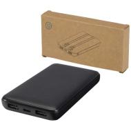 Adhil powerbank o pojemności 10.000 mAh i mocy 10 W z tworzyw sztucznych pochodzących z recyklilngu 